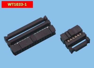 China 2.54mm  Pitch Idc Socket Connector WT1033-1 FC Flat Cable Connector Socket for sale
