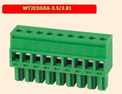 China Plastic Waterproof  PCB Terminal Block 300V 2P-24P Terminal Strip Connector for sale
