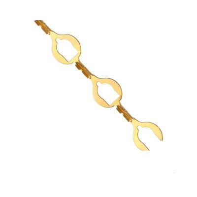 China Crab Foot Y Shaped Inner Diameter 6.6mm Brass Electrical Terminals for sale