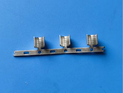 China Small Spring Pin U Shaped Terminal Tinned Crimping Copper Buckle for sale