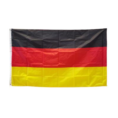 China 60x90cm or 150*90CM Polyester Germany National Flag with Brass Grommets Canvas Header and Double Stitched for sale