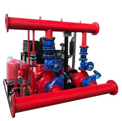 China fire fighting diesel pumps  water jockey pump horizontal pipeline centrifugal water pump for sale
