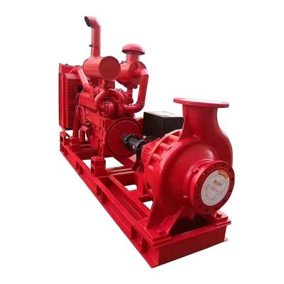China Diesel engine water pump fire fighting pump with ABB control panel for sale