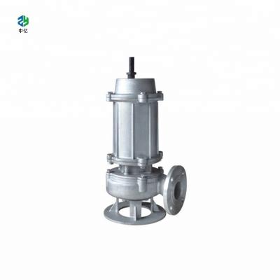 China hot selling sewage submersible pump WQK Dewatering Pumps with grinder impeller for sale