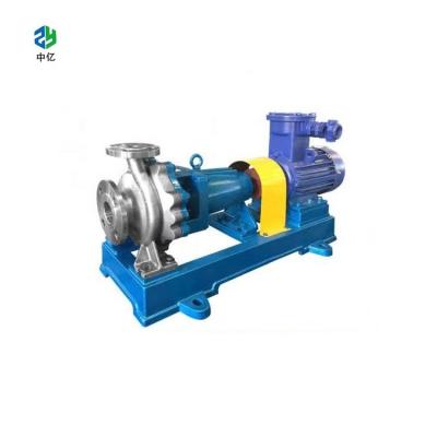China IH IS 100-65-250 Strainless Steel Acid Proof Centrifugal Chemical Pump for Industrial Using for sale