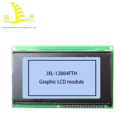 China OEM Backgound Grey 128 64 STN Alphanumeric LCD Display Module for sale