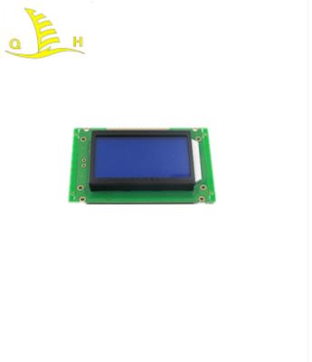 China 12864 FPC Connector With White LED Backlight For Measuring Equipment for sale