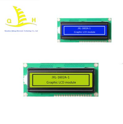 China Customize STN FSTN KS0066 IC 2 Line 1602 Character Lcd Display Module for sale