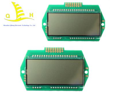 China Led Backlight 7 Segment Monochrome Segment LCD Display module for sale