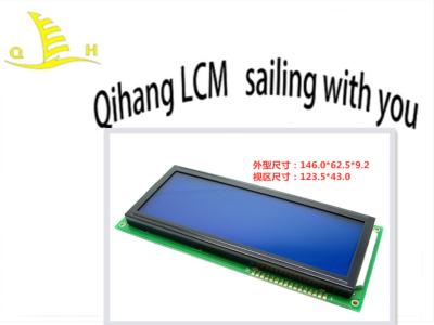 China Customize Transflective STN FSTN Material 2004 Character LCD Display Module for sale