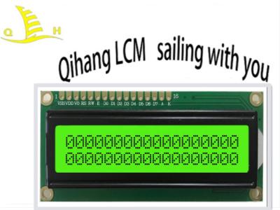 China Customize 1602 Character STN HTN FSTN Material LCD Display Module for sale