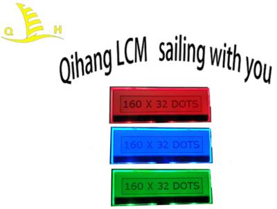 China 3.3V FSTN 160X32 LCD Dot Matrix Display COG FPC COG LCD Module Panel for sale