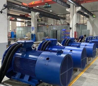 China Drei-Phasen-permanenter Magnet-Ac-Motor für Schraubluftkompressor zu verkaufen