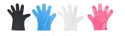 China Disposable Gloves Wholesale PE Transparent Disposable Film Plastic Gloves for sale