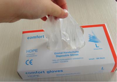 China Black Friday Friendly Materials Household Kitchen Food Prep Hdpe Pe Plastic Kitchen Gloves Disposable for sale
