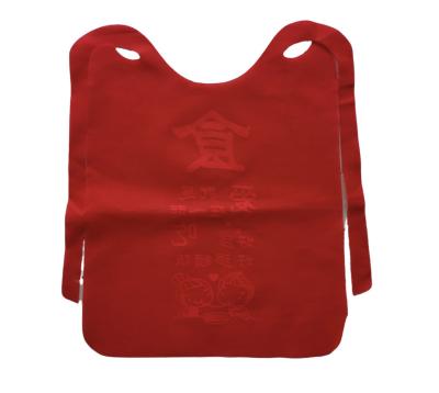China BBQ Grill Personalised Non Woven Disposable Apron Printed Adult Bibs Manufacturer for sale
