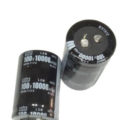 China Aluminum Electrolytic Capacitor Electronic Components Capacitors 10000UF 100V 105C for sale