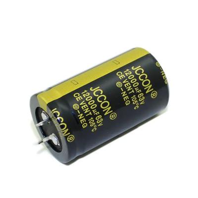 China Aluminum Electrolytic Capacitors 63v 12000uf Electronic Components Capacitors 30x50 for sale