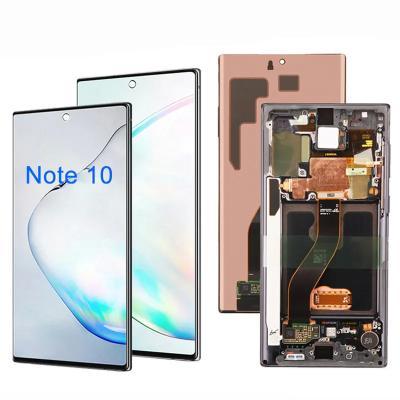 China High Color Saturation SMG  Note 10 Plus Lcd Screen Replacement RoHS for sale