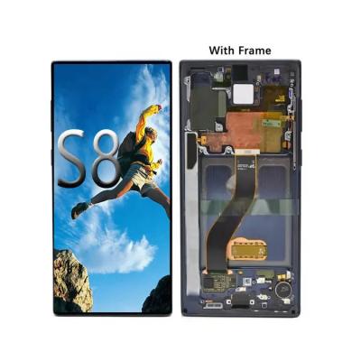 China High Color Saturation SMG LCD Display For S5 S6 S7 S8 S9 S10 PLUS for sale