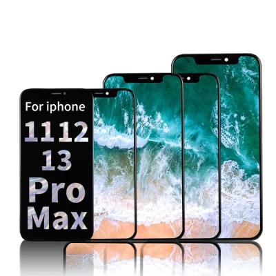 China De Telefoonlcd van fabriekstoebehoren In het groot Mobiele Vertoningsvervanging voor Iphone 11 12 13 Promax lcd screen display origin Te koop