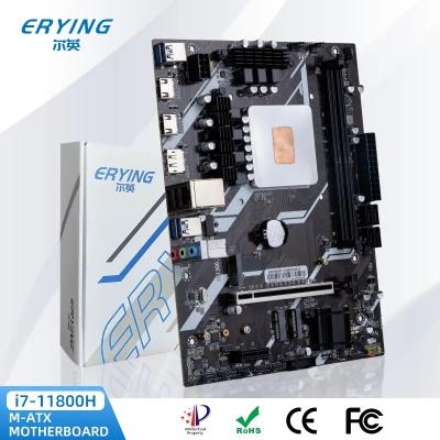 China Gaming PC Desktops Motherboard With Onboard CPU I7 11850H for sale