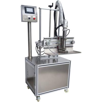 China Máquina de fabricación de polvo cosmético PLC Máquina de succión móvil de cejas en venta
