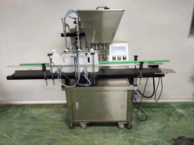 Chine Servo machine de remplissage de crème cosmétique à double tête machine de remplissage de pompe à engrenages à vendre