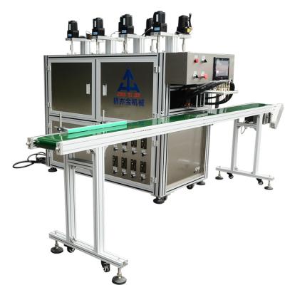 China Eight Color Cosmetic Cream Filling Machine 380V 50HZ Screw Packing Machine for sale