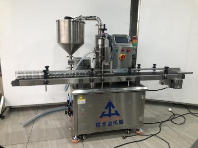 Chine Servo pompe à engrenage à tête unique machine de remplissage de liquide entièrement automatique à vendre