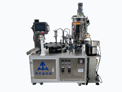 China Single Head Mascara Filling Machine Rotary Disc Type For High Viscosity Liquid for sale