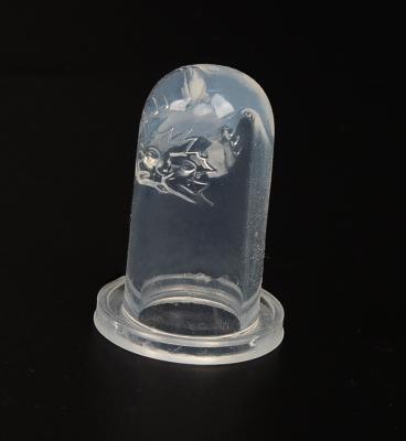 China Color transparente lápiz labial Molde de silicona cabeza de gato patrón caja de silicona en venta