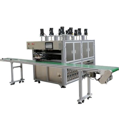 China Fast Speed Cosmetic Cream Filling Machine Twelve Color Cosmetic Cream Eyeshadow Filling Machine 16.8KW for sale
