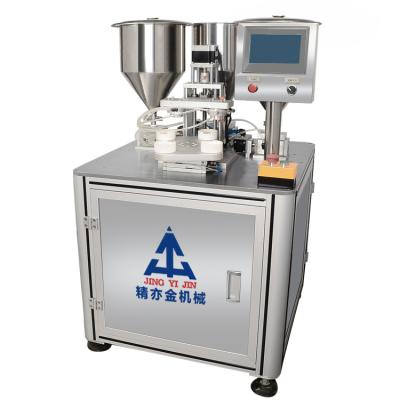 China Quantitative Injection Method of Three colors Air Cushion BB cream Filling Machine SUS304 1020Pcs/h en venta
