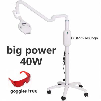 China Strong Power LED Teeth Whitening Machine Rotation Arm Dental Whitening for sale