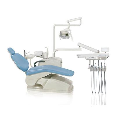 China D302 Mounted Dental Chair Unit Exam Equipment  4 Hole 2 Hole for sale