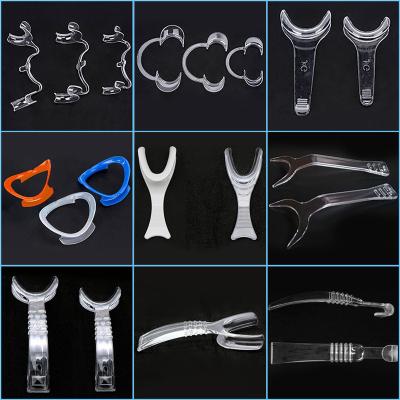 China Autoclavable Dental Materials Mouth Opener C Shape Dental Lip Teeth Whitening Cheek Retractor for sale
