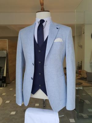 China Slim Fit 3pc Tuxedo Suit for sale