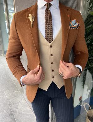 China Mens Business Casual Suit Jacket for sale