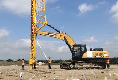 China aparejo profundo de Rig Anchor Supporting Rock Drilling del taladro de la fundación de los 200m en venta