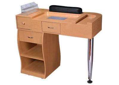 中国 美容院のマニキュアは木製材料WT-8601が付いているパーラーの家具を台に置きます 販売のため