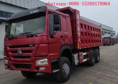 China Chinese high quality sinotruk 371hp 6x4 used howo dump truck for sale