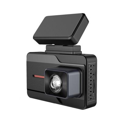 China Gravador de vídeo duplo do carro da visão noturna da came 6G do traço da lente da polegada 4k de GPS 3,0 à venda