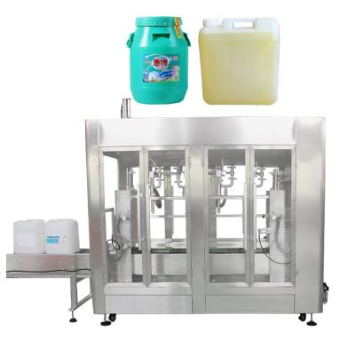 China Large barrel weigh filling machine customized production speed and nozzols for sale