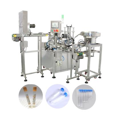 China Reagent capping filling machine filled with Pharmaceutical Cosmetics and Chemicals Te koop