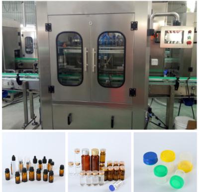 China Small High Efficiency Pharmaceutical Liquid Filling Machines PLC  Control for sale