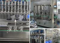 Chine Ligne remplissante liquide machine d'écoulement professionnel d'individu de remplissage liquide de gravité à vendre