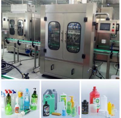 China High Efficiency Bottling Line Equipment Liquid Detergent Filling Machine for sale