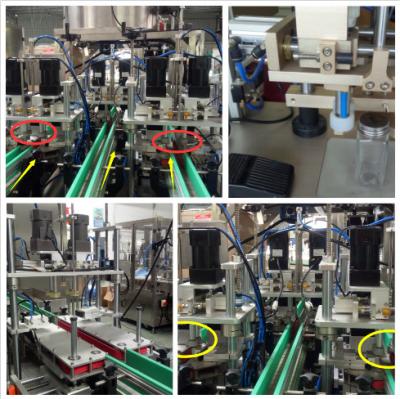 China Professional Bottle Capping Equipment Four Wheel Pinch  Digital Display for sale