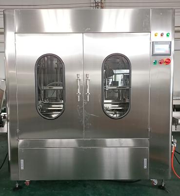China 4000BPH Fully Automatic Bottle Packaging Line For Hand Sanitizer Water for sale